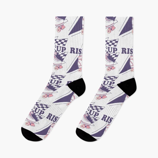 Item preview, "Rise Up" Roller Skates – Retro Roller Vibes designed and sold by niamin.
