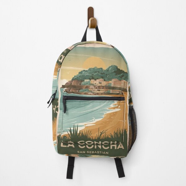 Item preview, San Sebastian Vintage Travel Poster designed and sold by TravelerRat.