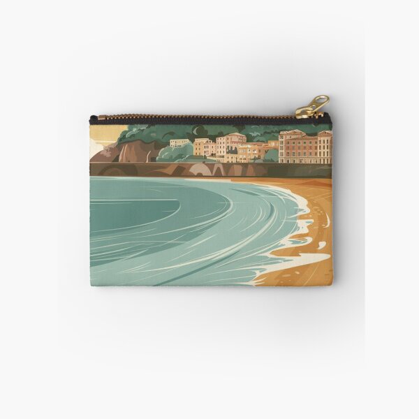 Item preview, San Sebastian Vintage Travel Poster designed and sold by TravelerRat.