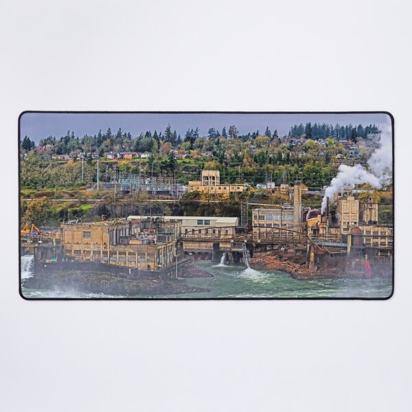 Item preview, Willamette Falls - paper mill panorama designed and sold by Alex Preiss.