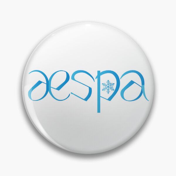 Item preview, Aespa Logo Christmas Frozen designed and sold by kpopbuzzer.