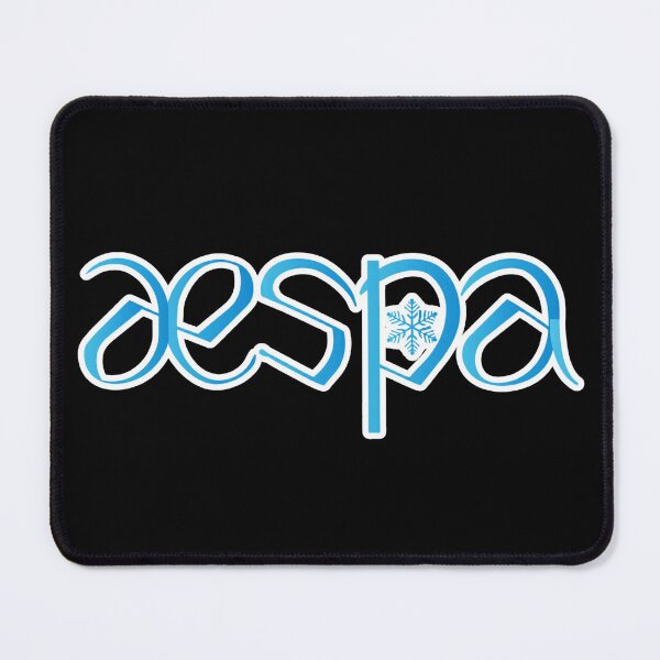 Item preview, Aespa Logo Christmas Frozen designed and sold by kpopbuzzer.