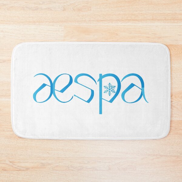 Item preview, Aespa Logo Christmas Frozen designed and sold by kpopbuzzer.