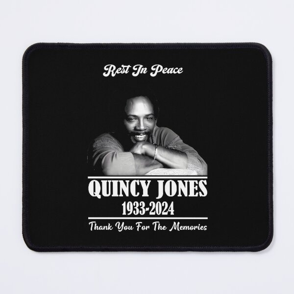 Item preview, Vintage Black And White Quincy Jones 1933-2024 designed and sold by FryCutiesTeemo.