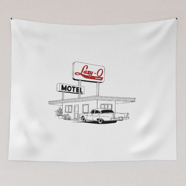 Item preview, Lazy O Motel - Ozark (Outline) designed and sold by GobboYaga.
