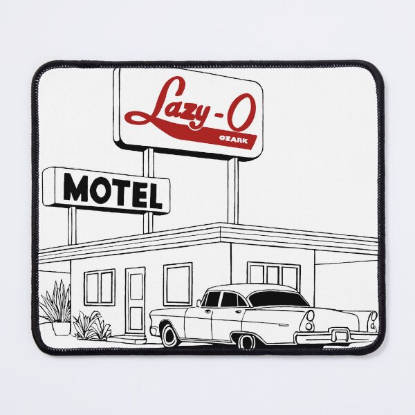 Item preview, Lazy O Motel - Ozark (Outline) designed and sold by GobboYaga.