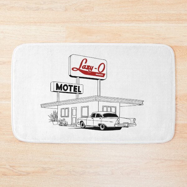 Item preview, Lazy O Motel - Ozark (Outline) designed and sold by GobboYaga.
