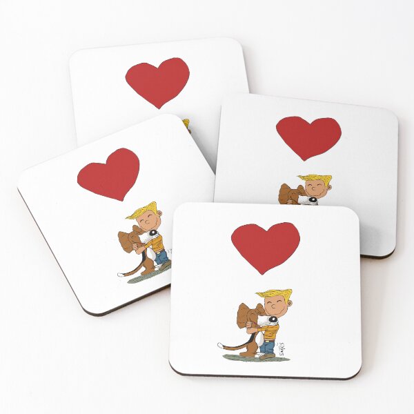 Item preview, Drawing of a little boy and his dog (without text) designed and sold by Eric Sintès.