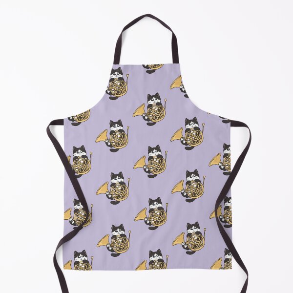 Item preview, French Horn Tuxedo Cat designed and sold by Aweberry.