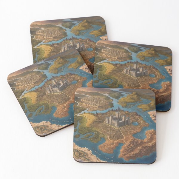 Item preview, Aeloria’s Mystical Landscapes - Enchanted Fantasy Map Art designed and sold by EverydayTrendz.
