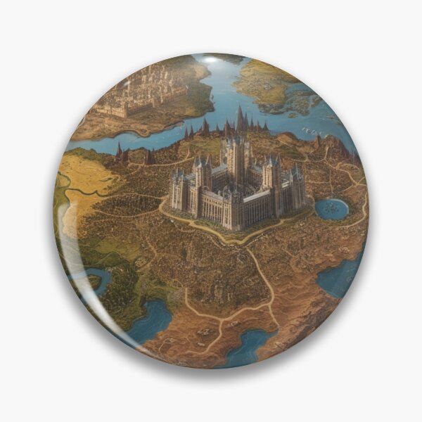 Item preview, Aeloria’s Mystical Landscapes - Enchanted Fantasy Map Art designed and sold by EverydayTrendz.