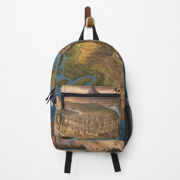 Item preview, Aeloria’s Mystical Landscapes - Enchanted Fantasy Map Art designed and sold by EverydayTrendz.