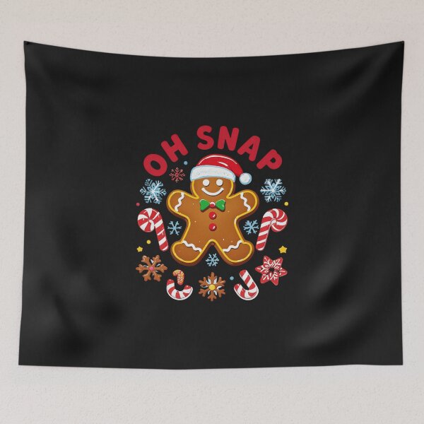 Item preview, Oh Snap Gingerbread Man Cute Christmas Cookie designed and sold by Adrian Kane.