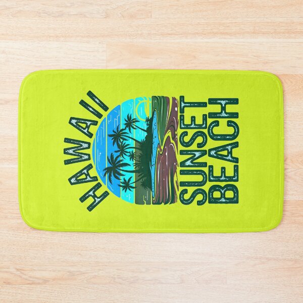 Item preview, Hawaii Sunset Beach Retro Design designed and sold by TheArtOfPat.
