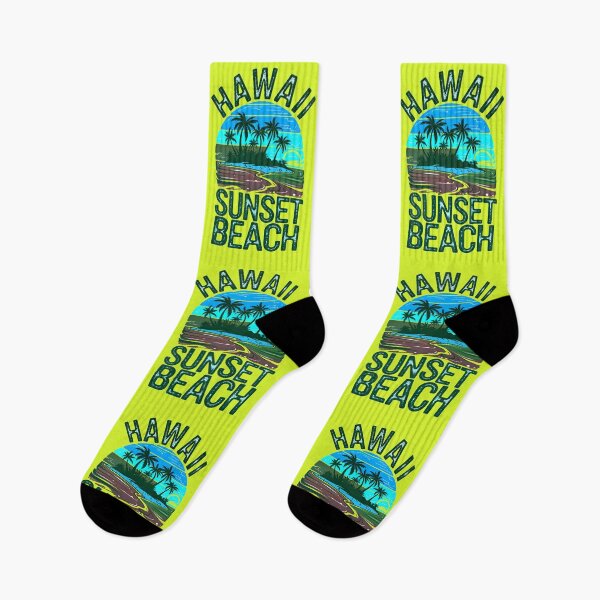 Item preview, Hawaii Sunset Beach Retro Design designed and sold by TheArtOfPat.