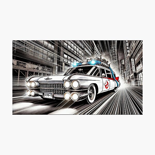 Item preview, The Ectomobile Ecto-1: The Iconic Ghostbusters Car vol.41 designed and sold by janarspixels.