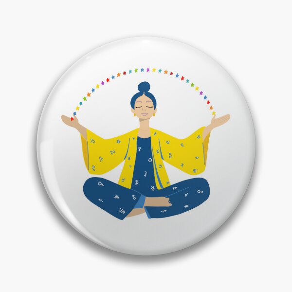 Item preview, Star Meditation Woman designed and sold by Starzology.