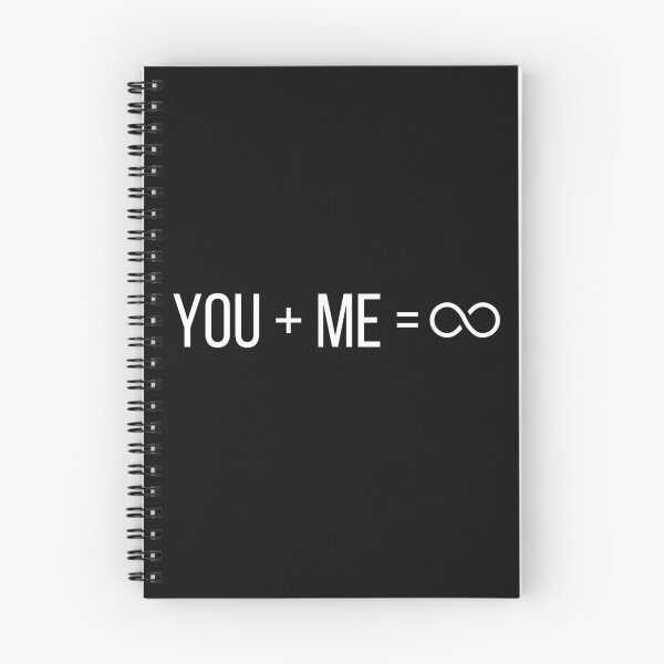 Item preview, You and Me infinity, Minimalist Love in Math and Science designed and sold by Oz64.