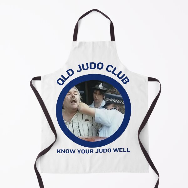 Artikelvorschau, Queensland Judo Club | Weiß & Blau entworfen und verkauft von NTLStickerCo.