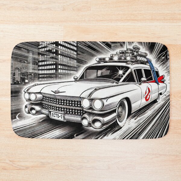 Item preview, The Ectomobile Ecto-1: The Iconic Ghostbusters Car vol.43 designed and sold by janarspixels.