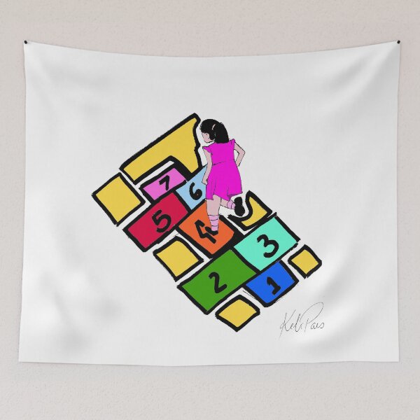 Item preview, Jumping hopscotch designed and sold by LojaKeliPaes.