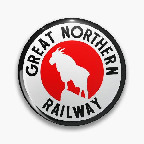 Item preview, Great Northern Railway white designed and sold by new-yawn.