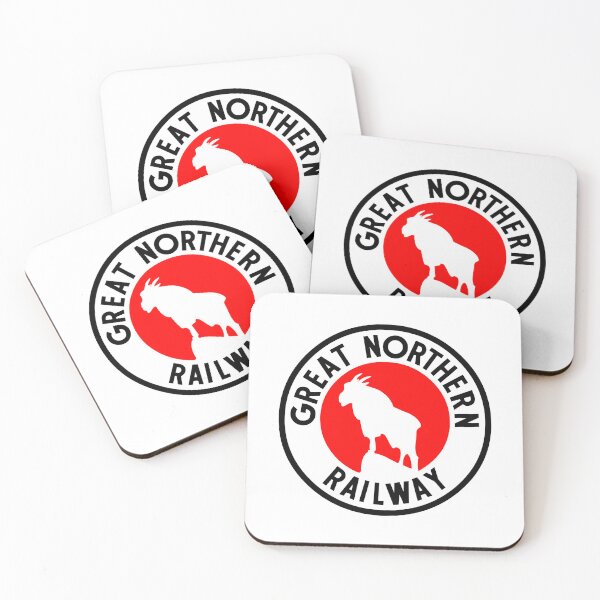 Item preview, Great Northern Railway white designed and sold by new-yawn.