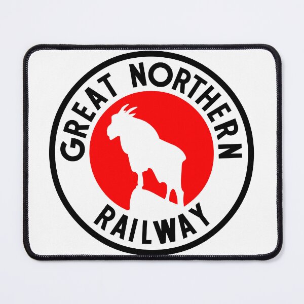 Item preview, Great Northern Railway white designed and sold by new-yawn.