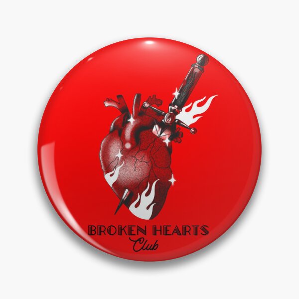Item preview, Broken Hearts Club designed and sold by DigitalCoconut.