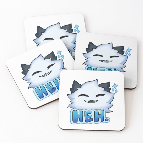 Item preview, Cute Fluffy Heh / smug Emote : Pafu designed and sold by Kuroe911.