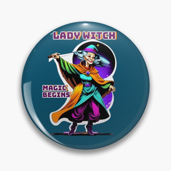Item preview, Lady Witch Magic Begins designed and sold by DesignPrePress.