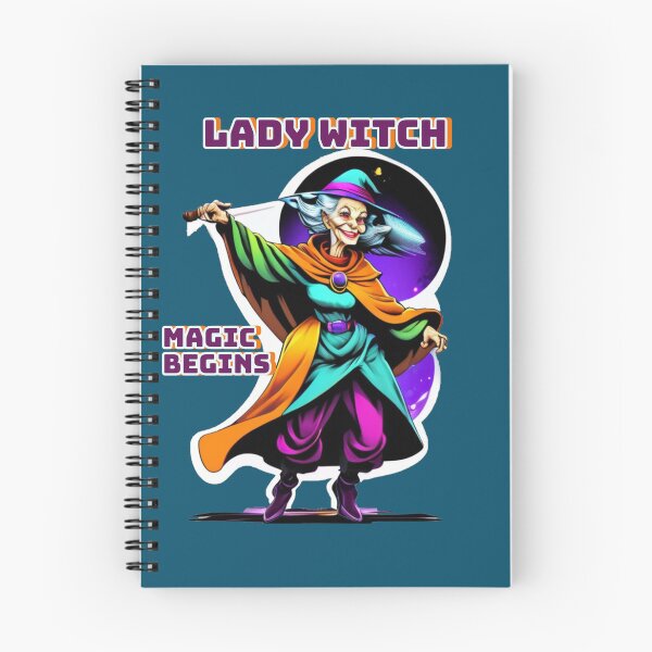 Item preview, Lady Witch Magic Begins designed and sold by DesignPrePress.