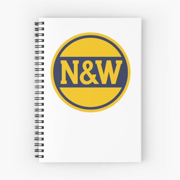 Item preview, Norfolk and Western half moon yellow designed and sold by new-yawn.