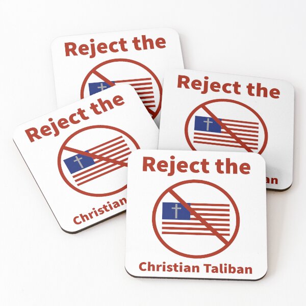 Item preview, Reject the Christian Taliban  designed and sold by Rachel the Artist .