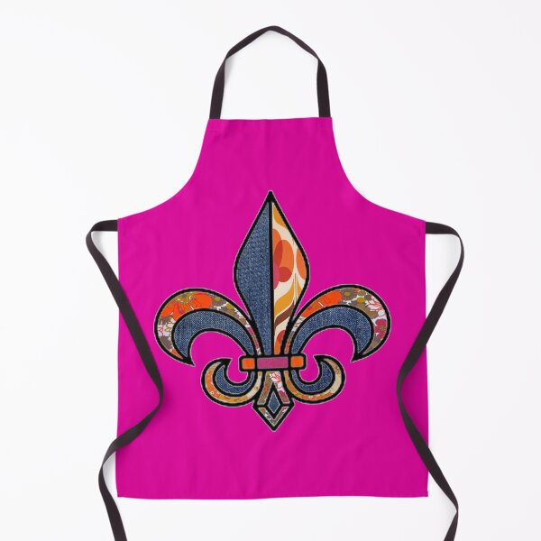 Item preview, Retro Orange Fleur D Lis designed and sold by artbyomega.
