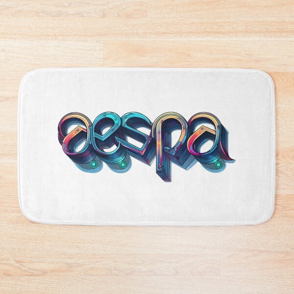 Item preview, Aespa Logo Futuristic designed and sold by kpopbuzzer.