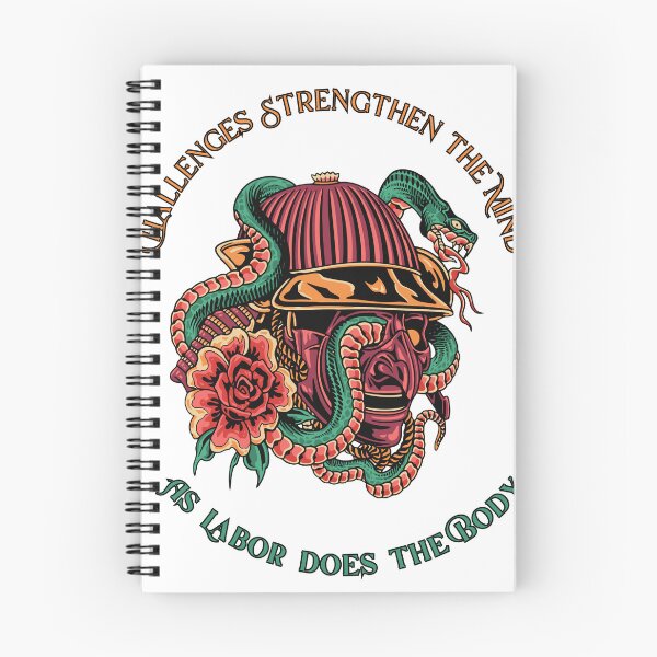 Item preview, Samurai with Snake and Roses designed and sold by DigitalCoconut.
