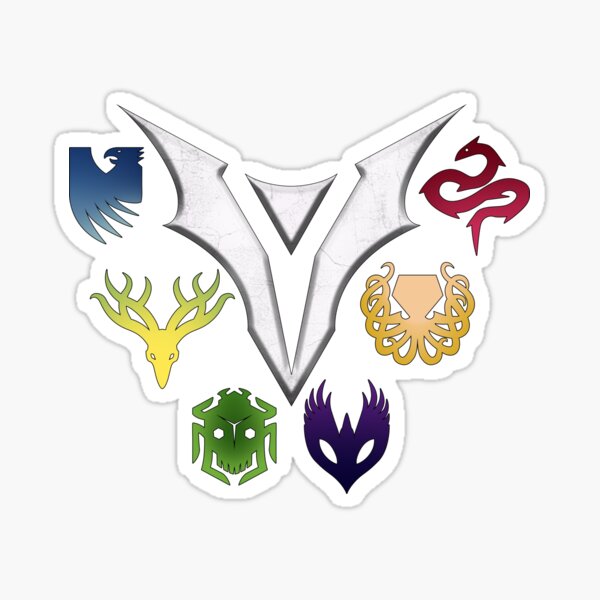 Vista previa del artículo con la obra «Dragon Age: Facciones de la Guardia del Velo», diseñado y vendido por KatanaBalls.