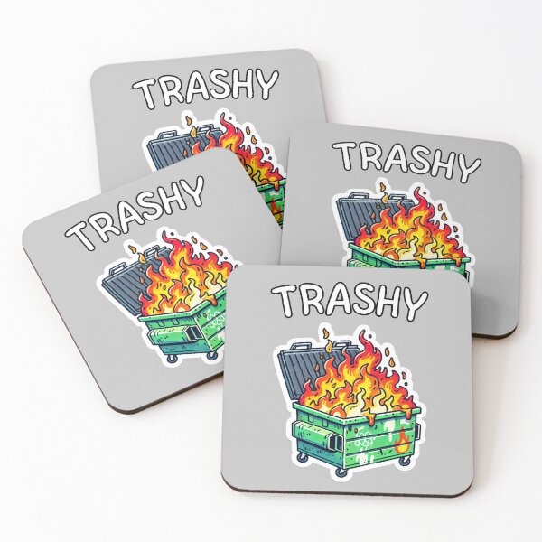 Item preview, Trashy Dumpster Fire designed and sold by LewpyG.