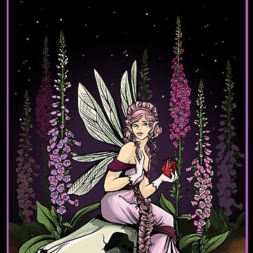 Artwork thumbnail, Foxglove Fairy by Holly Pierson
