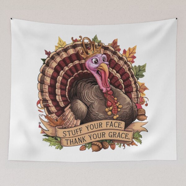 Item preview, HAPPY THANKSGIVING DAY designed and sold by likbatonboot.
