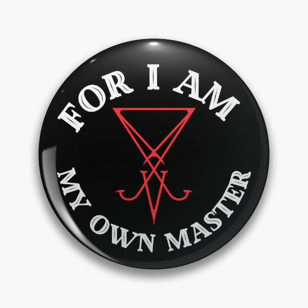 Item preview, For I am my own master sigil of lucifer  designed and sold by Denvervineart.