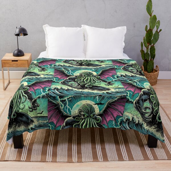 Item preview, The Cthulhu Mythos - Cthulhu Rises from the Depths of Pacific Ocean vol.23 designed and sold by janarspixels.