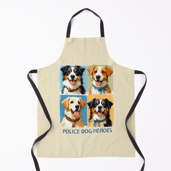 Item preview, Labrador K9 Police Dog Glorious Retirement designed and sold by EllyArtStudio.