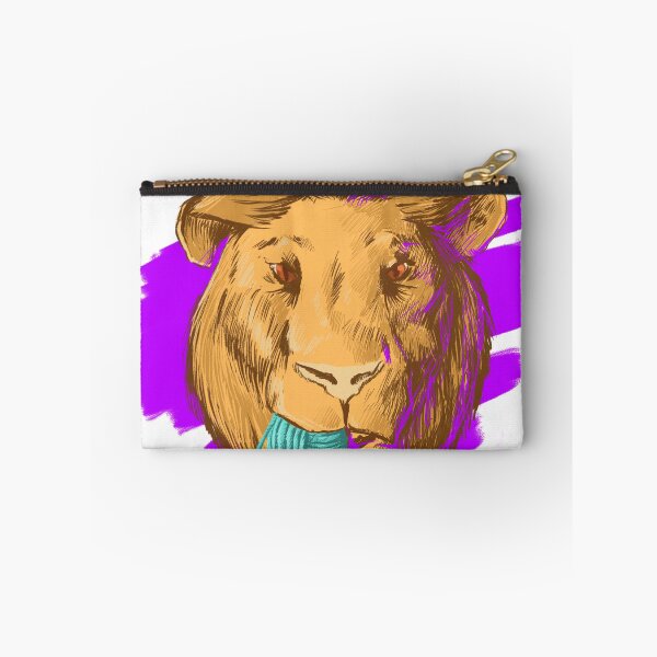 Item preview, King lion with a ball of yarn designed and sold by Ink8oy.