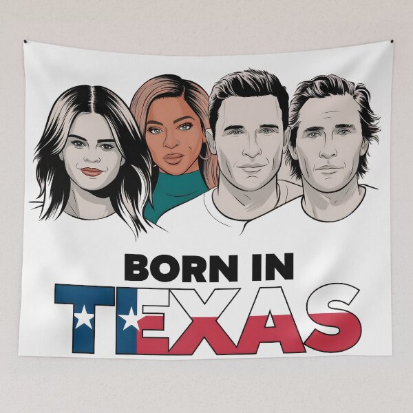 Item preview, Texas Legends: Born and Texas Stars designed and sold by Designfordream.