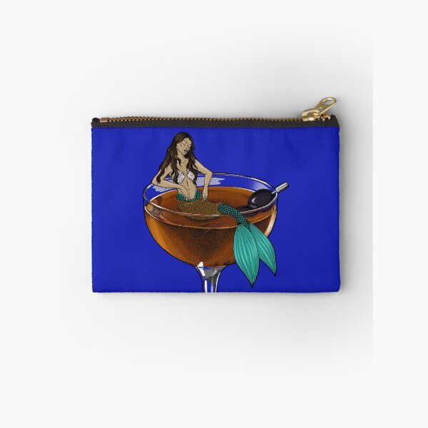 Item preview, Manhattan Mermaid Cocktail Illustration designed and sold by Elizabeth Weglein.