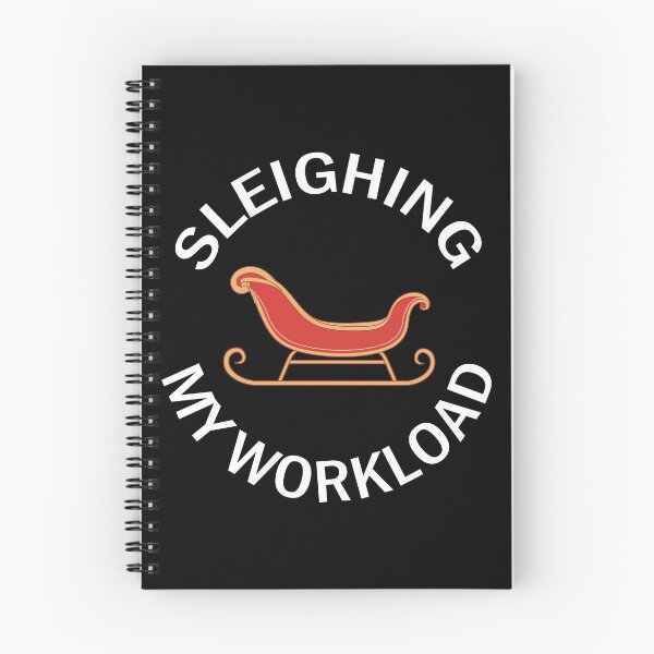 Item preview, Sleighing My Workload Goal Setting designed and sold by FWLKIT.