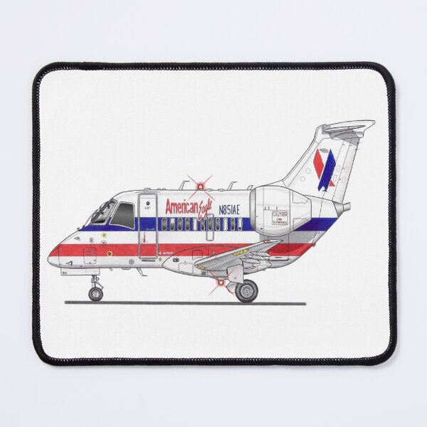 Item preview, Drawing American Eagle Embraer ERJ-140LR designed and sold by DouglasAraujo7.