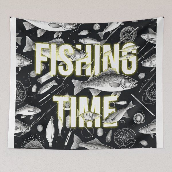 Item preview, Fishing Time Adventure  designed and sold by TrilogyMerch.